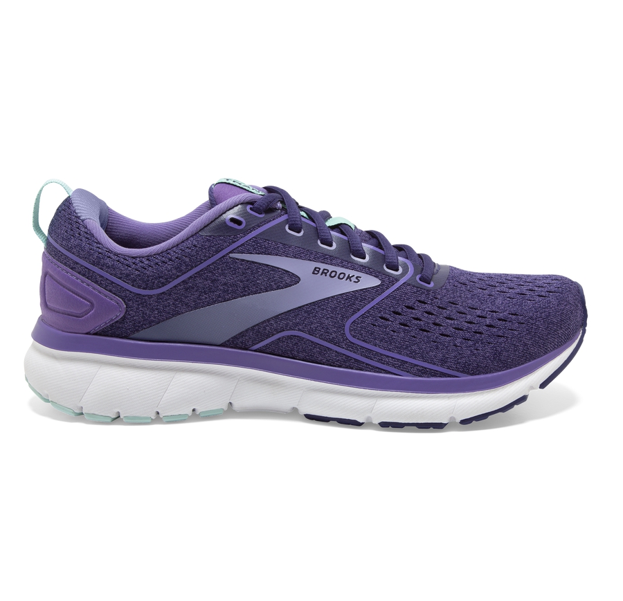 Brooks Womens Running Shoes Nz - Transmit 3 Purple ( VXDNH3780 )